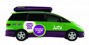 jucy campervan hire australia champ 4 person backpacker