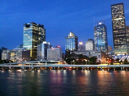 Brisbane at night 