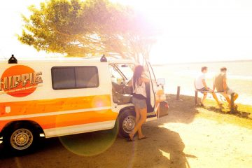 hippie campervan hire australia budget backpacker east coast oz cheap