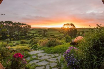 hobbiton movie set tour new zealand north island