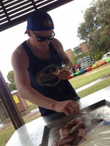 australian food backpacker bbq