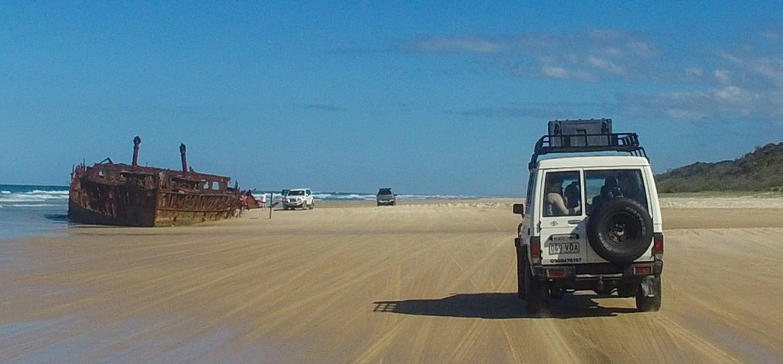 nomads fraser island tour 2 days rainbow beach noosa australia east coast