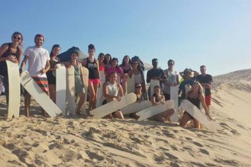 port stephens day trip sydney backpacker coast warriors sand boarding