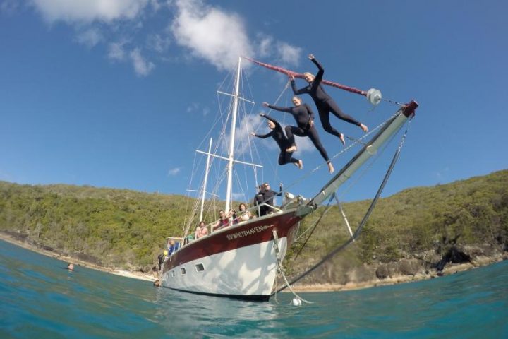 sv whitehaven whitsundays sailing adventure airlie beach backpacker east coast australia rtw backpackers