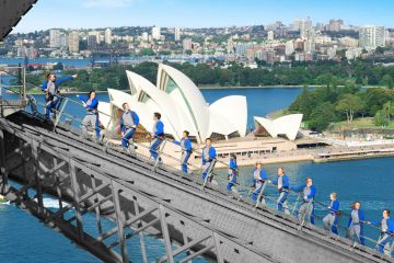 sydney harbour bridge climb tour australia east coast