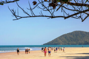 uncle brians cape tribulation cairns waterfall tour overnight cairns rtw backpackers australia