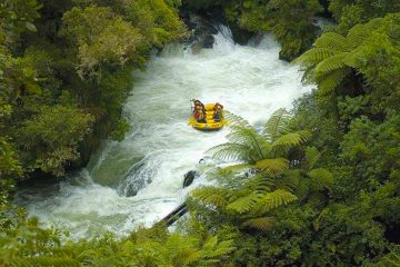 white water rafting rotorua Kaitiaki Adventures new zealand north island adrenaline