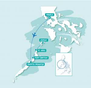 TruTravels philippines west group tour island hopping Palawan el nido backpacker